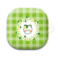 INSIDE FRIENDS CHECK FLOWER 04 갤럭시 버즈라이브 버즈프로 버즈2