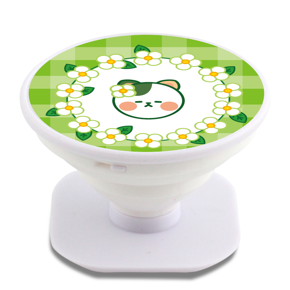 INSIDE FRIENDS CHECK FLOWER 04 스마트톡 원형